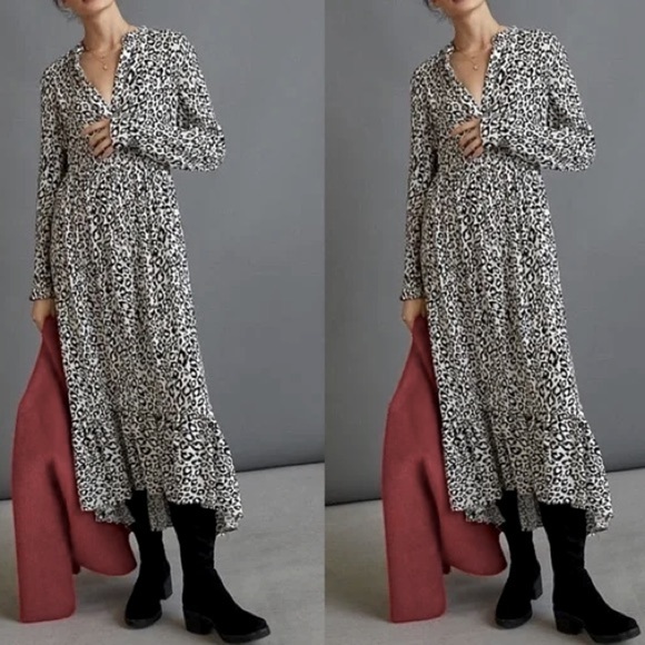 Mare Mare x Anthropologie • Lynda Leopard Print Maxi - Picture 1 of 12